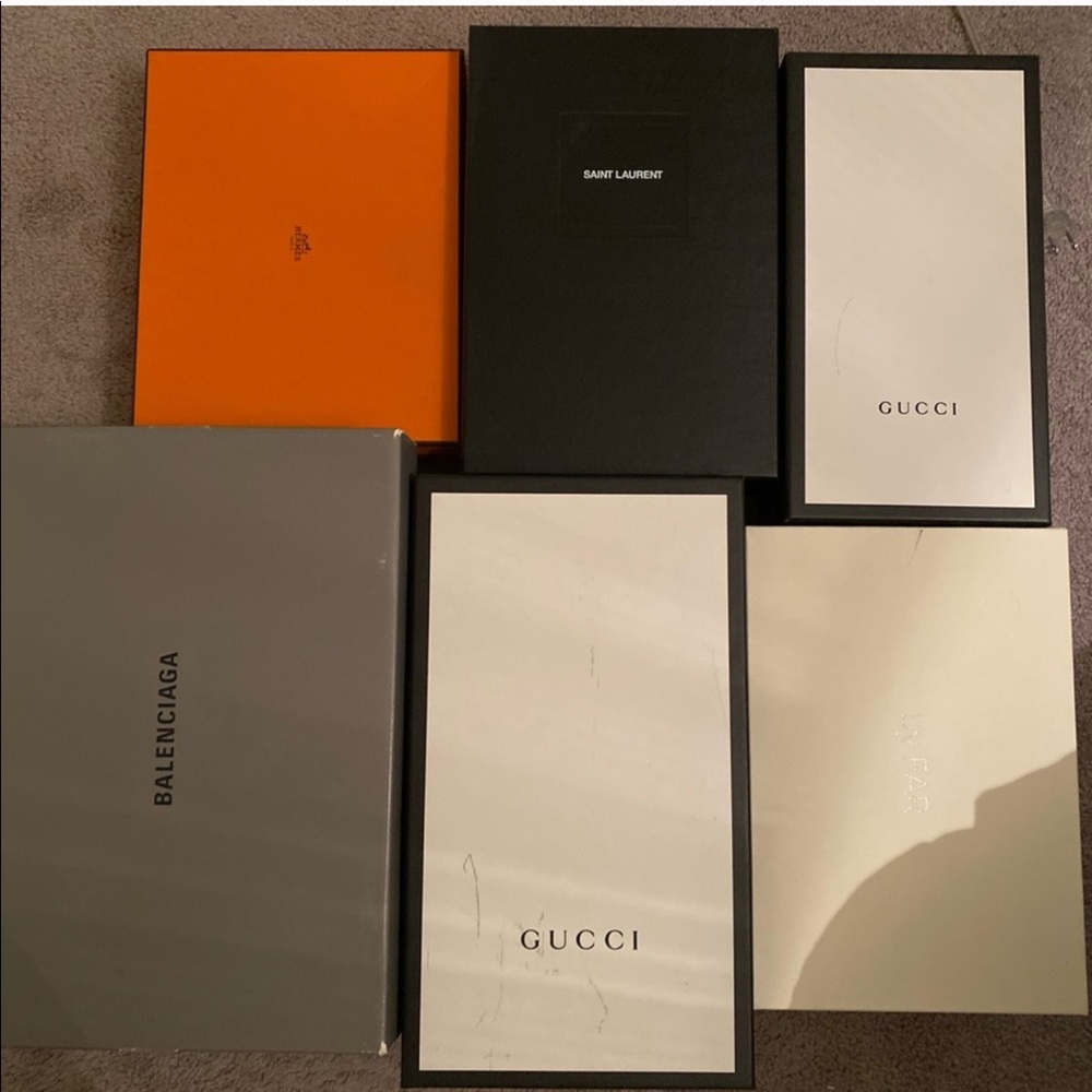 saint laurent and hermes box